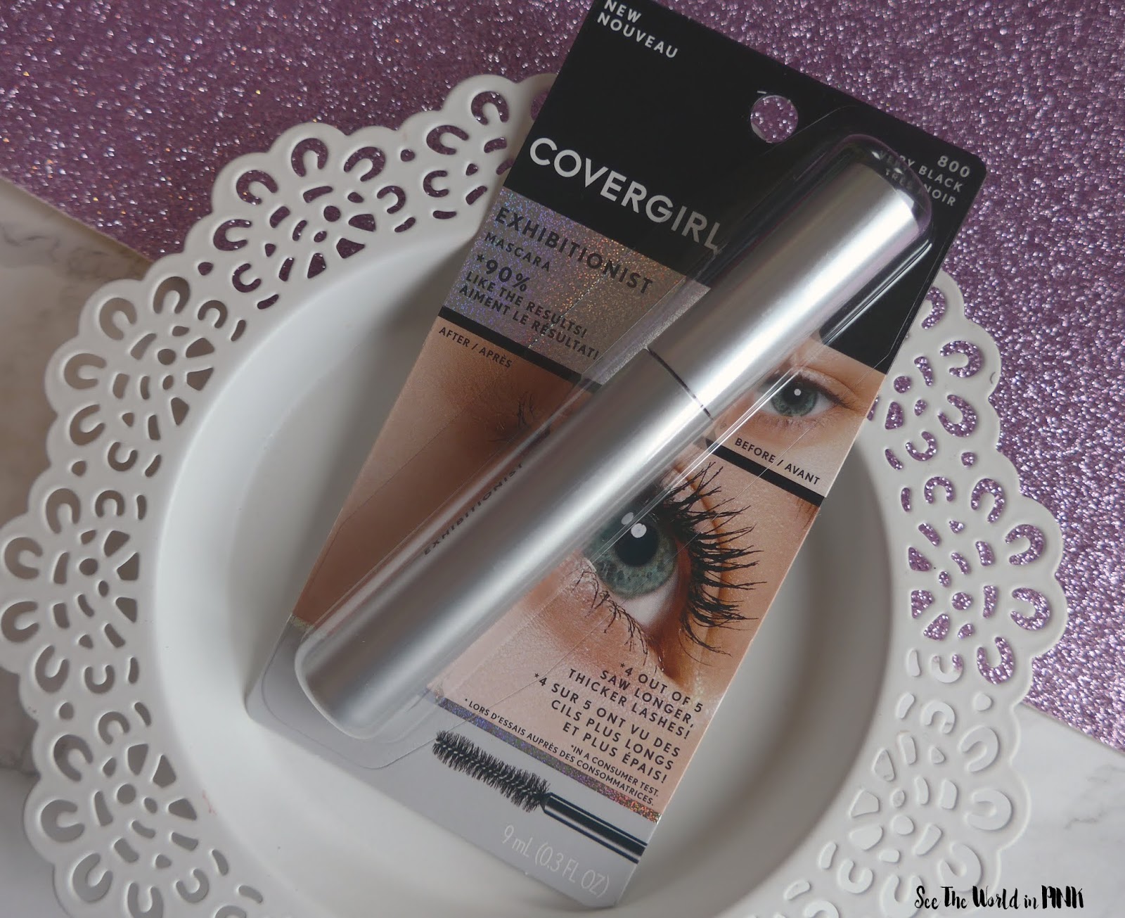 Covergirl Exhibitionist Mascara Tryon and Review
