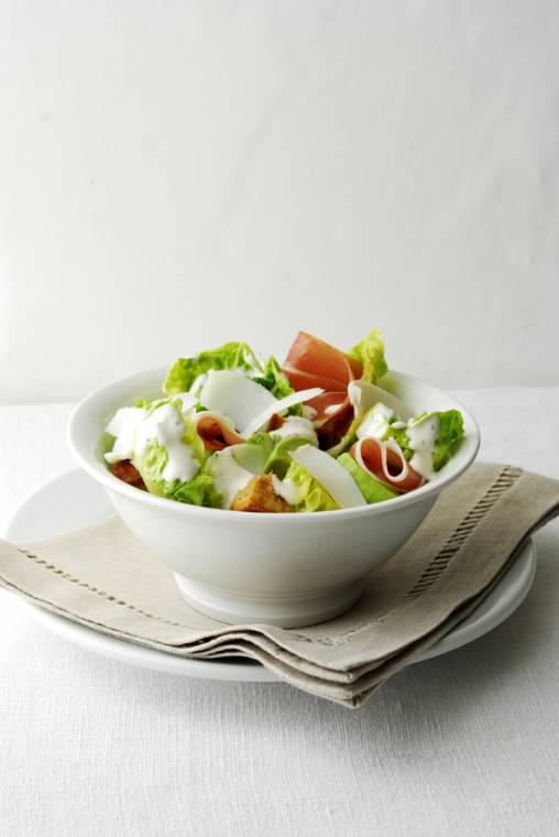 Parma Ham, Avocado, Crouton Salad... Claire Justine