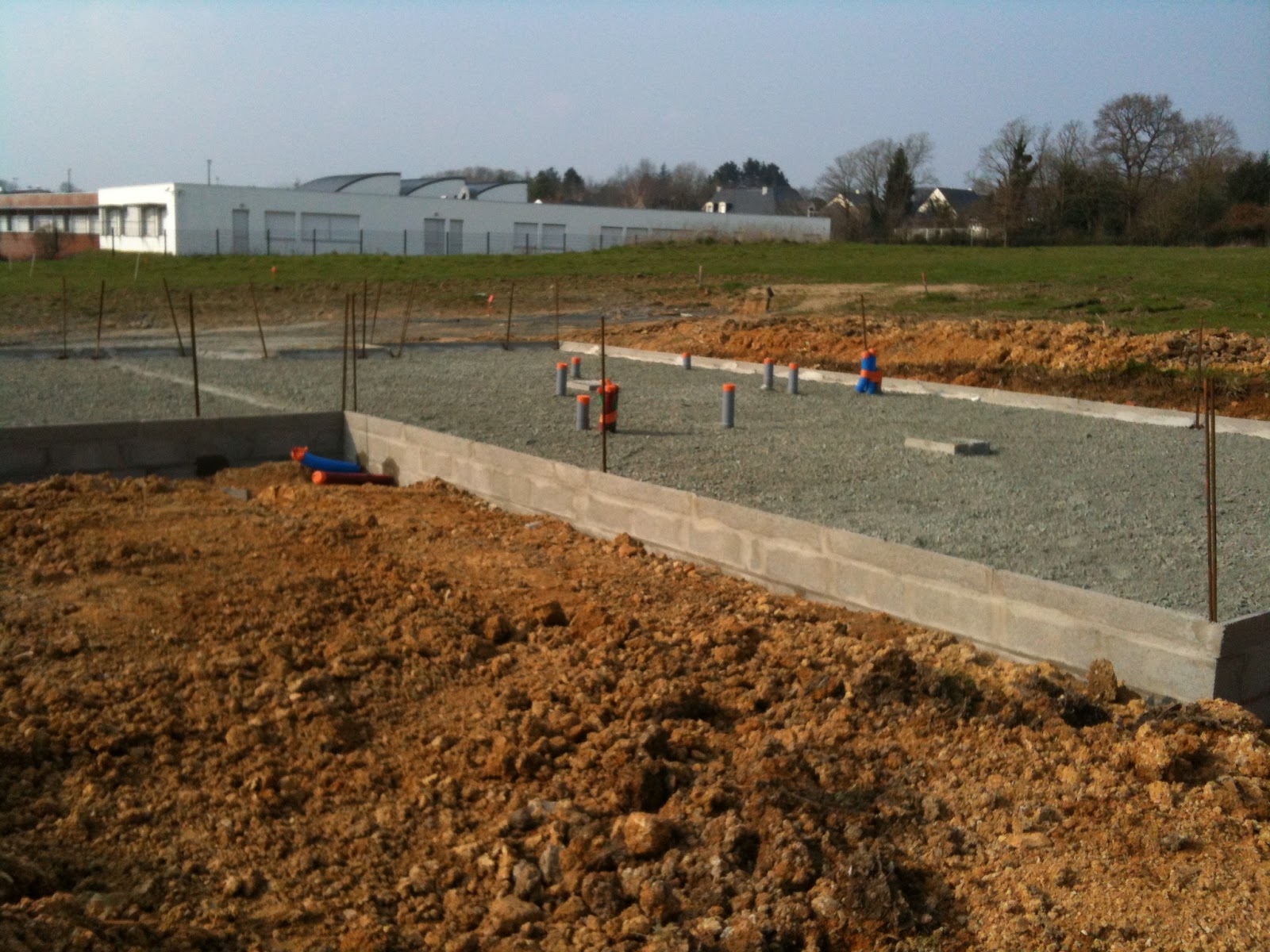 Depreux Construction: Récit d'une construction en 2013: Fondations ...