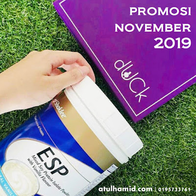 Promosi Shaklee November 2019