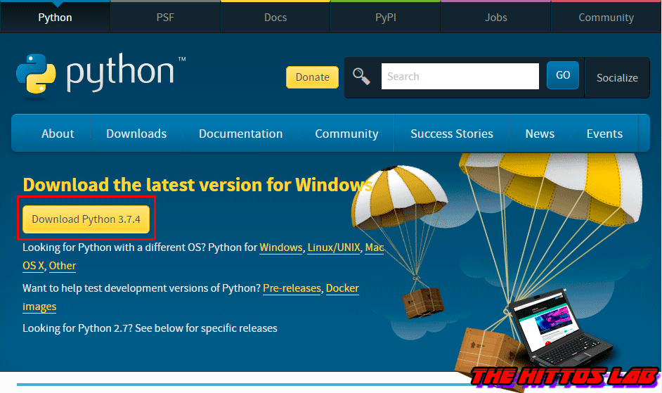 Como descargar e instalar python vrogue co