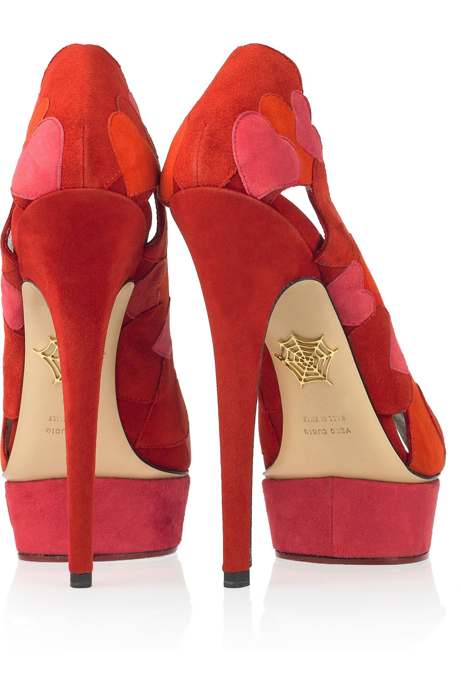 Women S High Heel Shoes Add A Bold Flash Of Color To Your Wedding Look In Charlotte Olympia