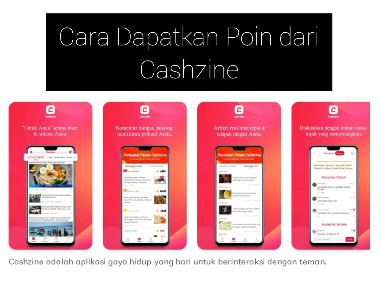 7 Cara Mendapatkan Koin Cashzine Cepat Berbagi Ilmu