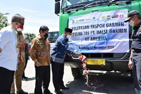   The Deputy Governor of West Java appreciates exports amid the pandemic