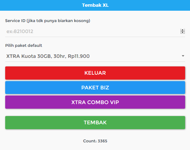 Cara Tembak Kuota Xl Termurah Xl Providers