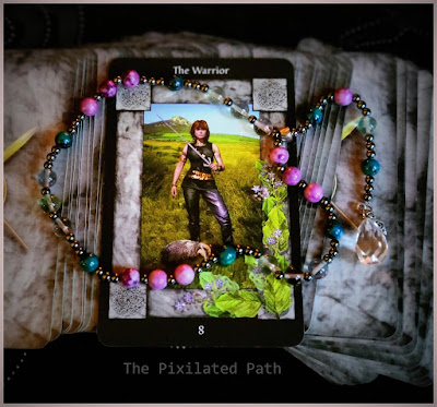 Foresight Friday: Time to Channel Your Inner Hufflepuff! The Warrior Card from The acred Circle Tarot