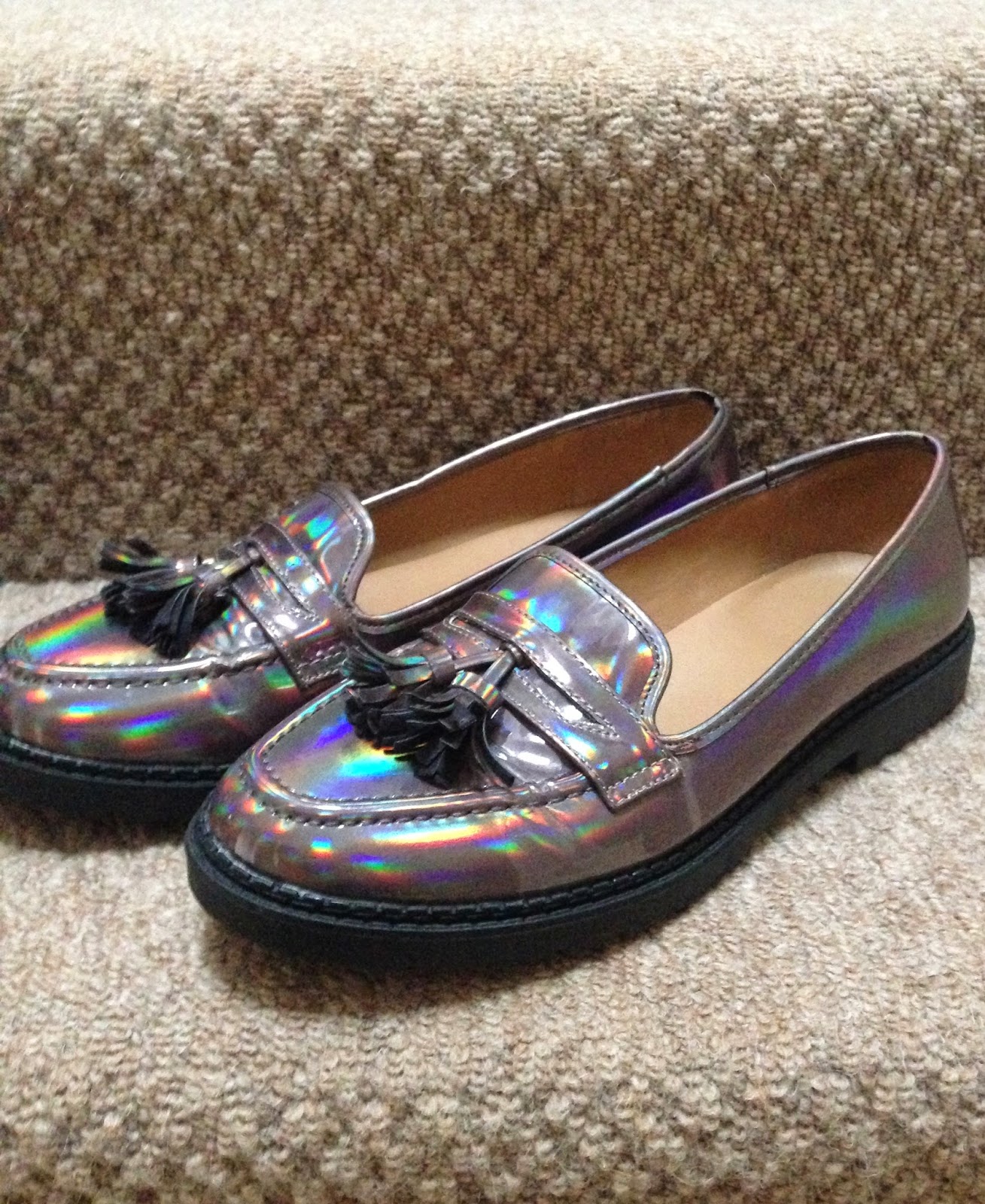 shiny party shoes