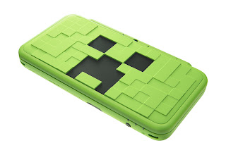 Nintendo 2DS looking like a Creeper