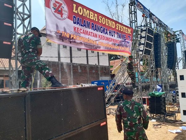 Kodim 0812/Lamongan Gelar Lomba Sound System Kodim 0812/Lamongan Gelar Lomba Sound System