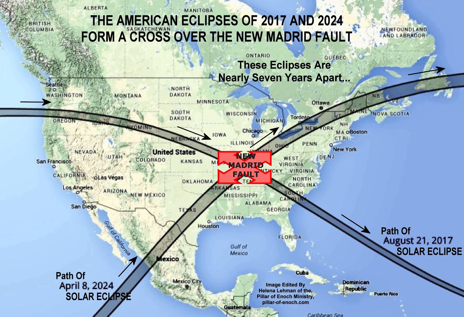 Pillar of Enoch Ministry Blog PASSOVER'S PINK MOON, THE 3 SOLAR