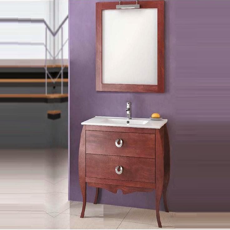 El Blog del Baño: 10 Muebles de baño rústicos de madera