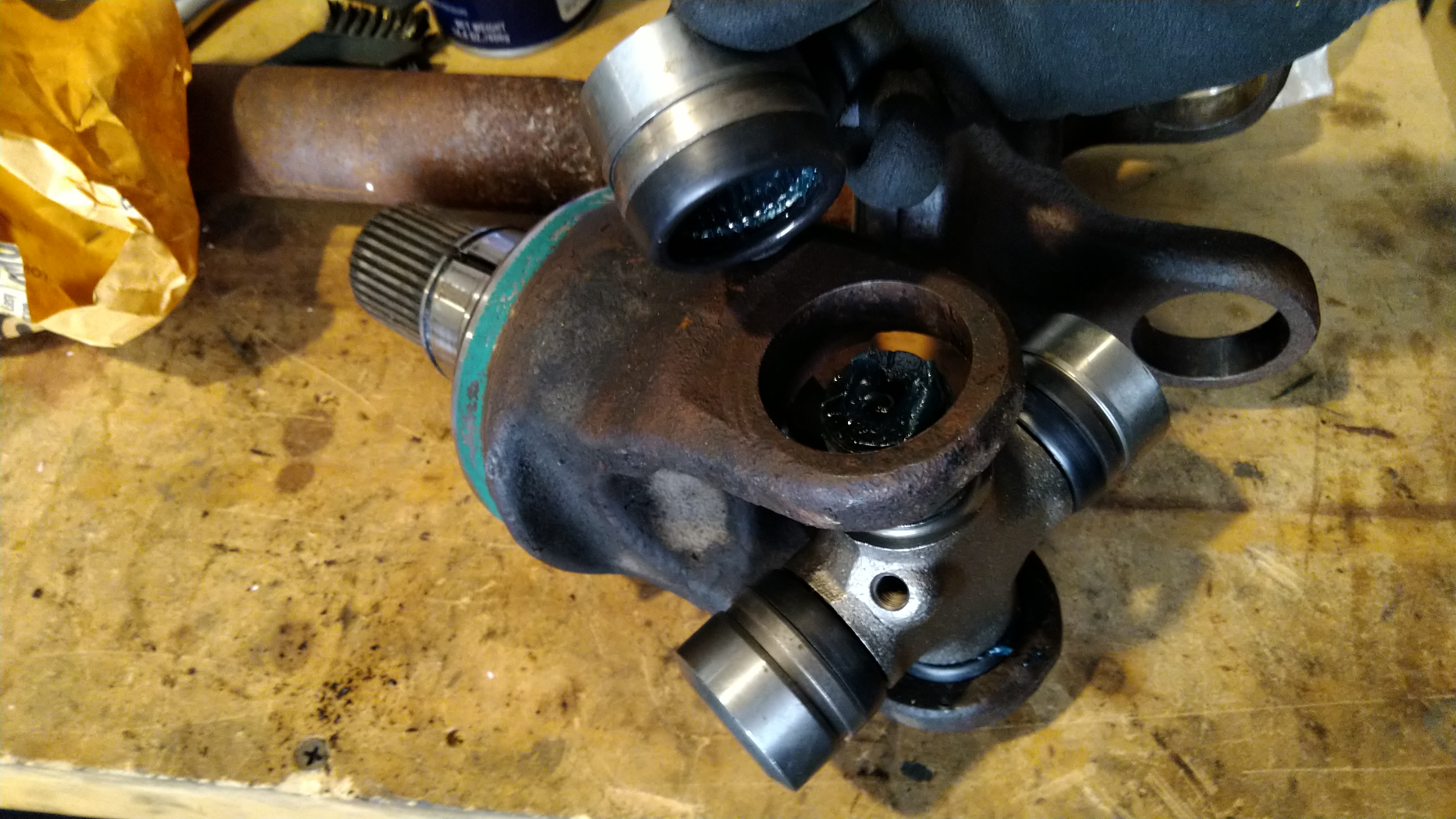 Provident Engineering Front Axle Ujoint Replacement on a 2008 F250