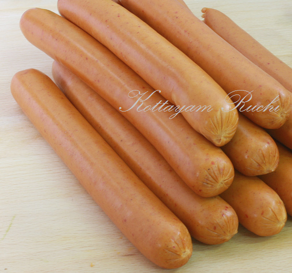 kottayam ruchi Chicken Sausage roast ( Kerala style)