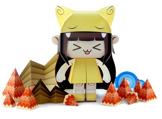 Teresha Paper Toy | Paperized Crafts