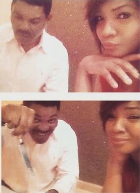 omotola jalade valentines day dinner