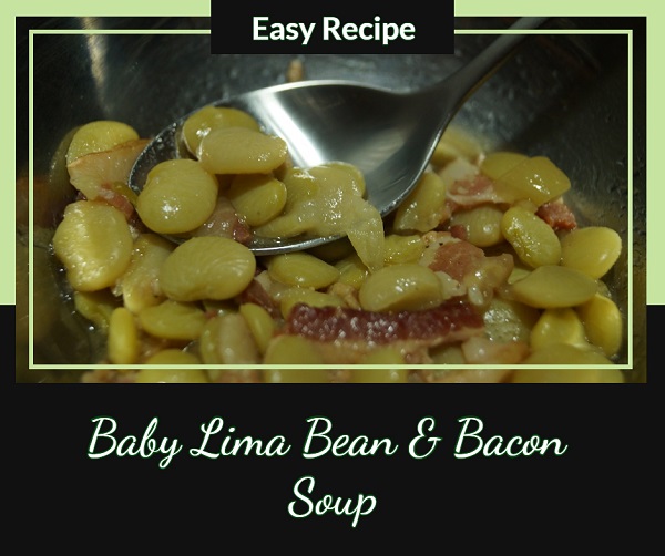 4 Ingredient Baby Lima Bean Soup
