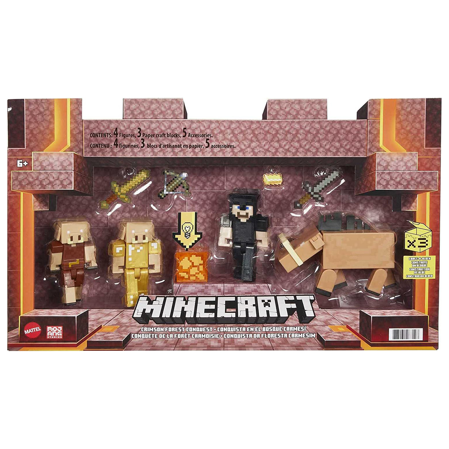 Minecraft Overworld Craft-a-Block Playsets Figure