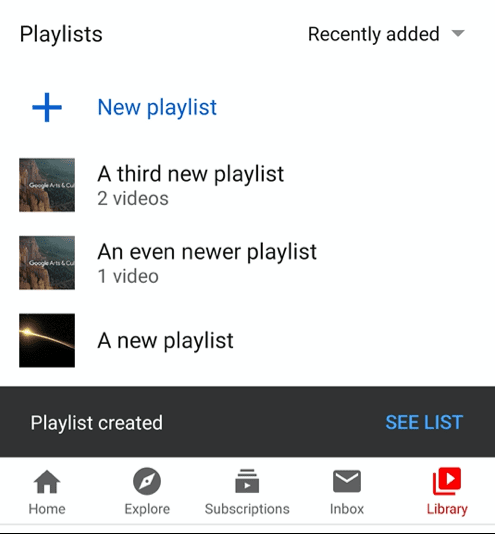Cara Membuat Playlist di Youtube