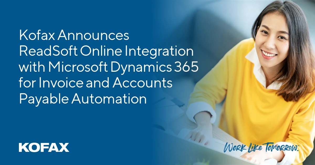 Kofax Integrasikan ReadSoft Online dengan Microsoft Dynamics 365