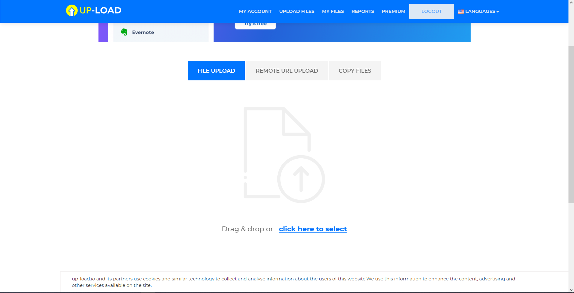 WHAT IS UP-LOAD.io and how to Upload your files on the web
