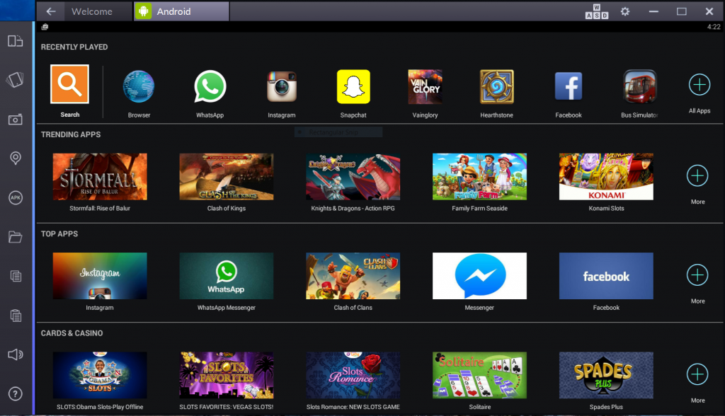 bluestacks play store sign in