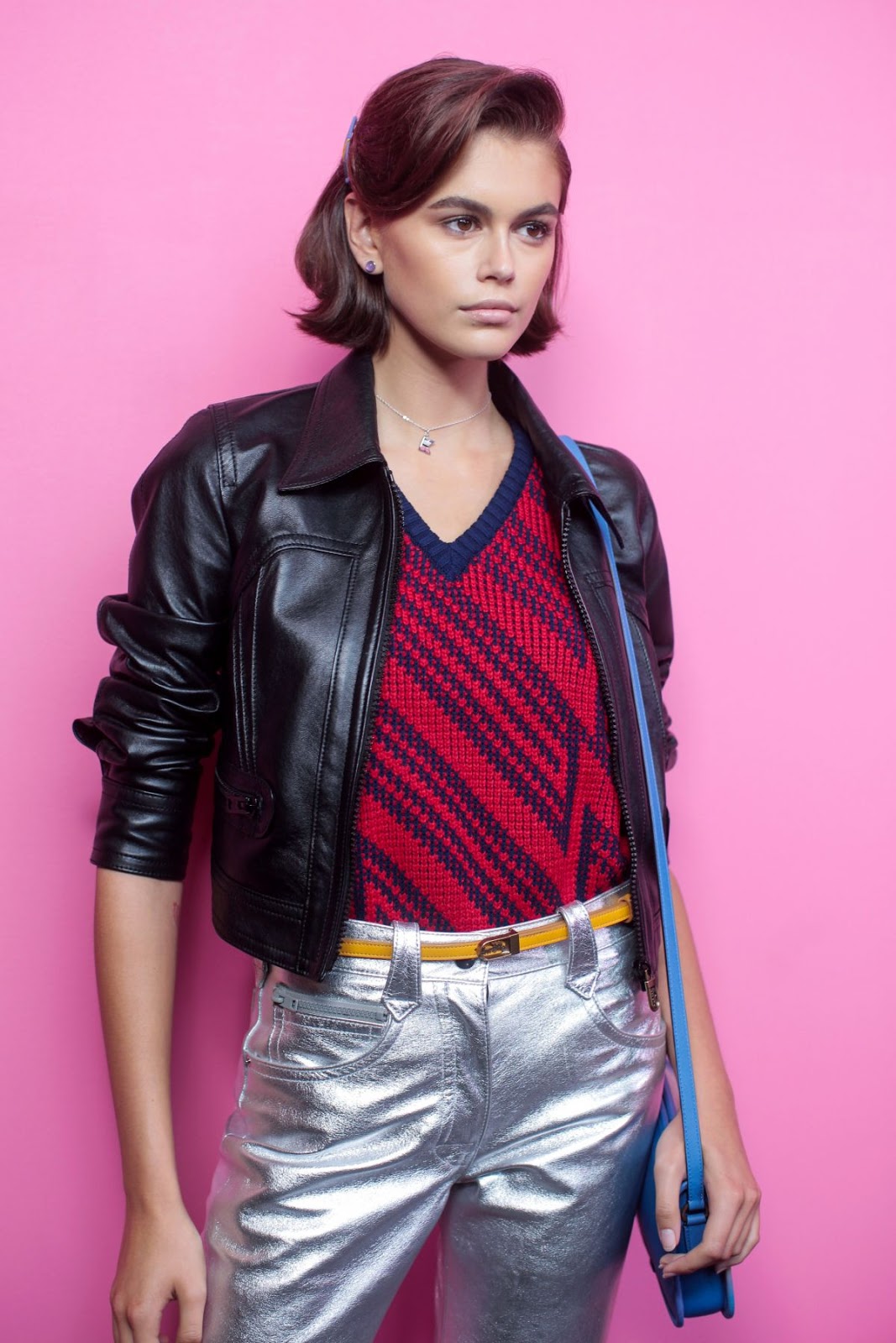 Kaia Gerber Clicks at Coach1941 Fashion Show in New York 10 Sep-2019