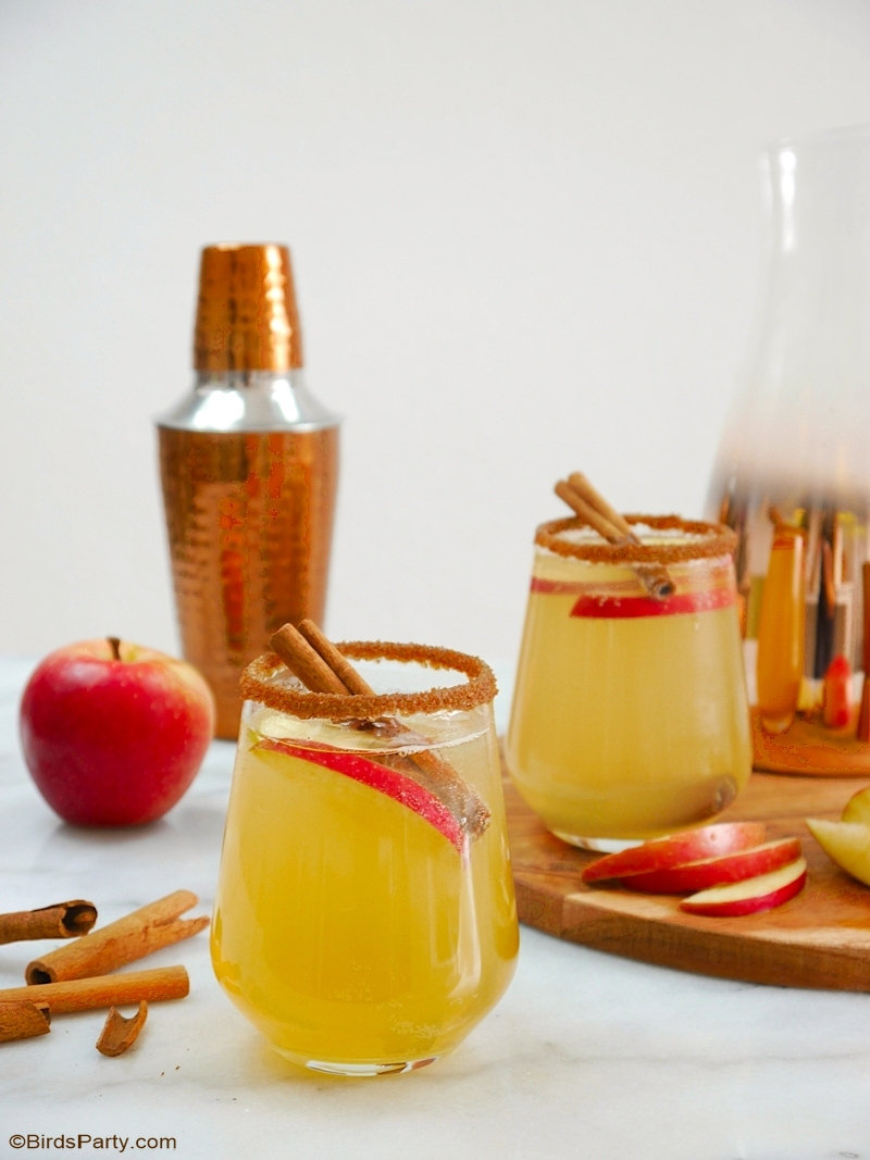 Apple and Cinnamon Punch Cocktail Party Ideas Party Printables Blog