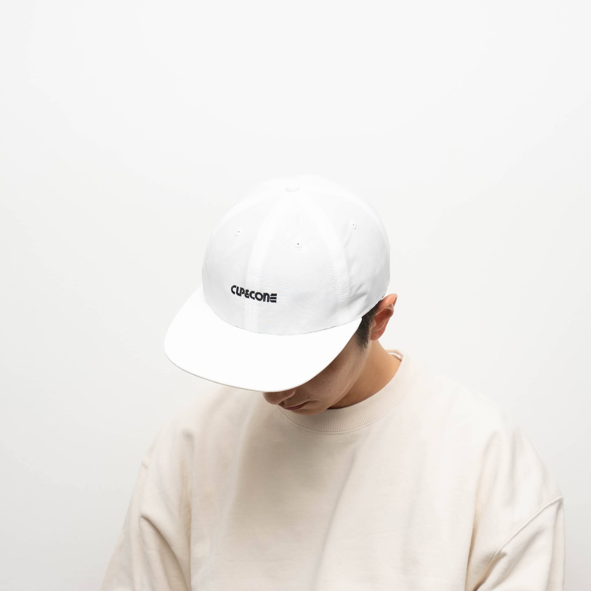 CUP AND CONE: Store Logo 6 Panel - Green, White