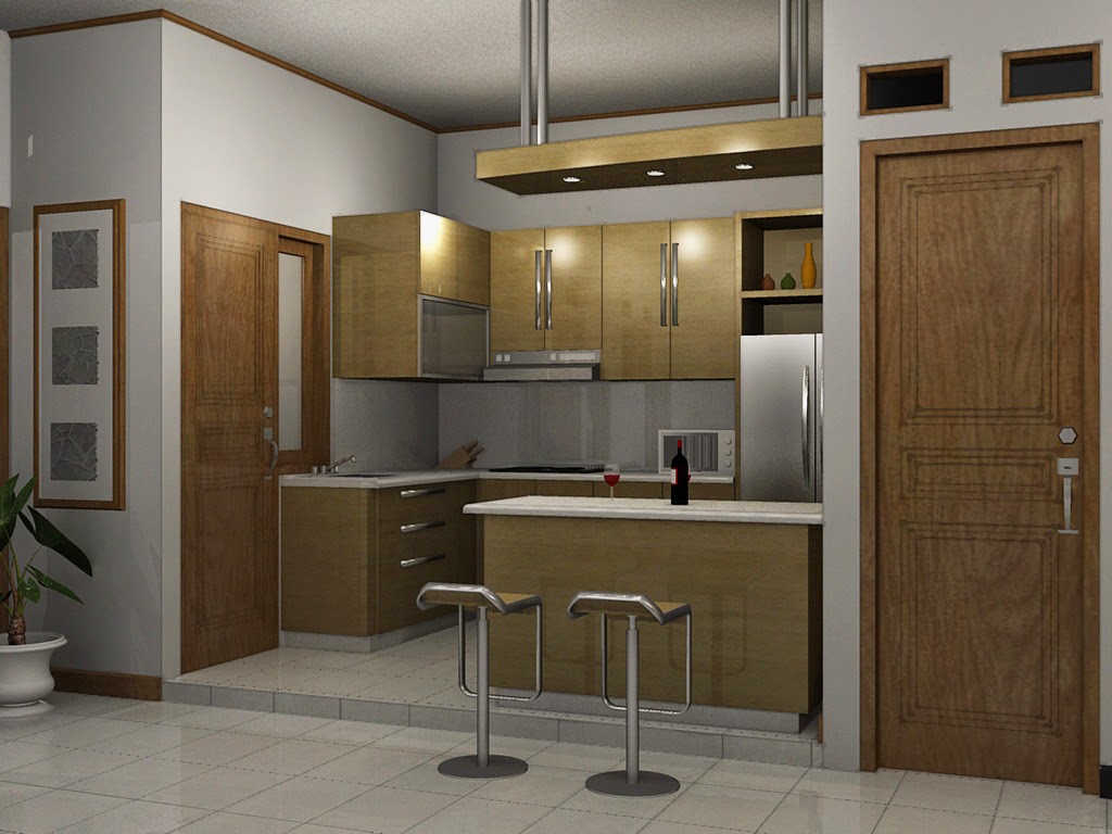  Desain  Interior  Dapur  Modern  Desain  Rumah  Minimalis  Sederhana
