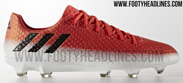 adidas messi red and white