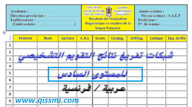 شبكات التفريغ للمستوى السادس