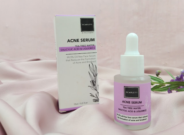 scarlett acne serum untuk kulit berjerawat
