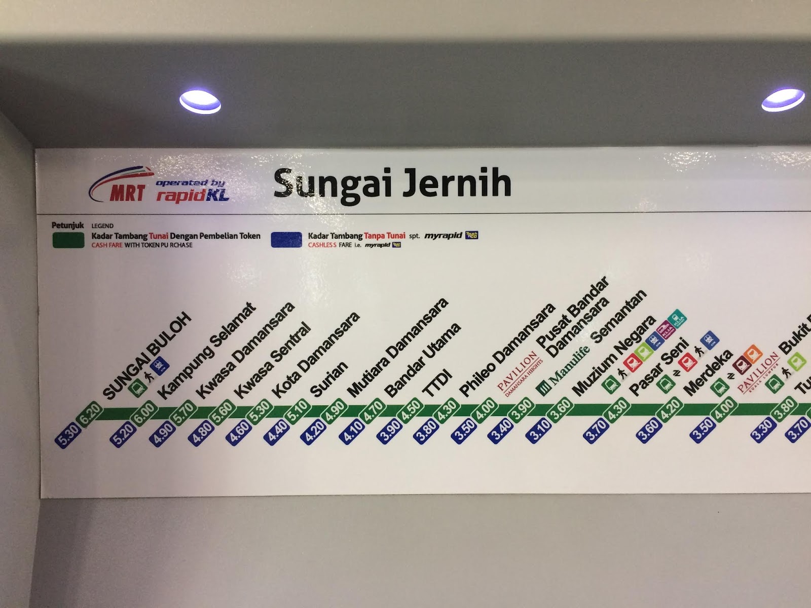 Jernih mrt sungai Check MRT