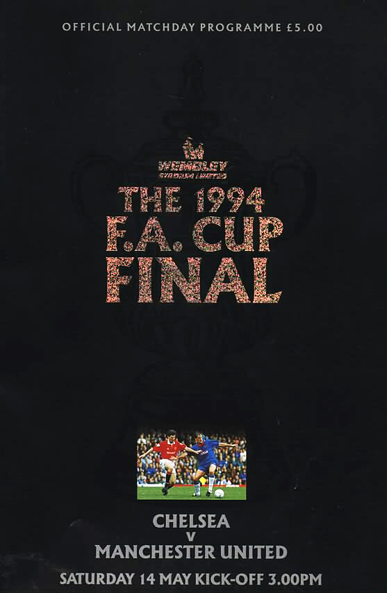 Ballon De Football Mitre FA Cup Finale 1994 - Manchester United Vs Chelsea, édition Collector Boîte 5