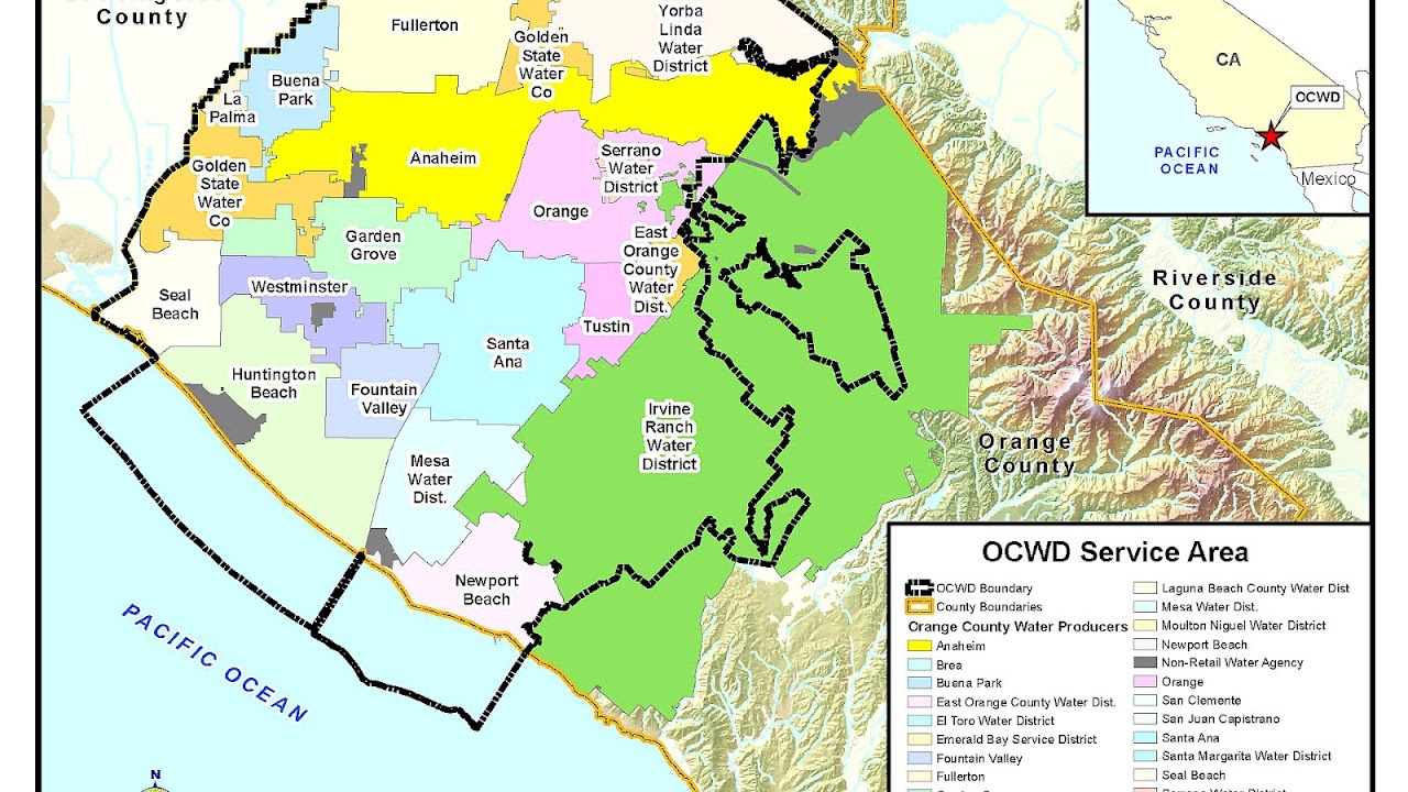 Orange County Water District Trip to County