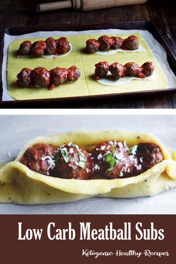 Low Carb Meatball Subs Healthy Snacks Low Carb Lunch Ideas