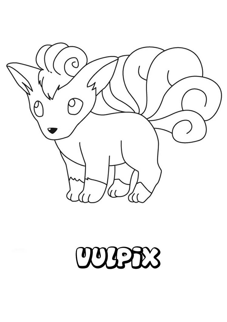 POKEMON COLORING PAGES