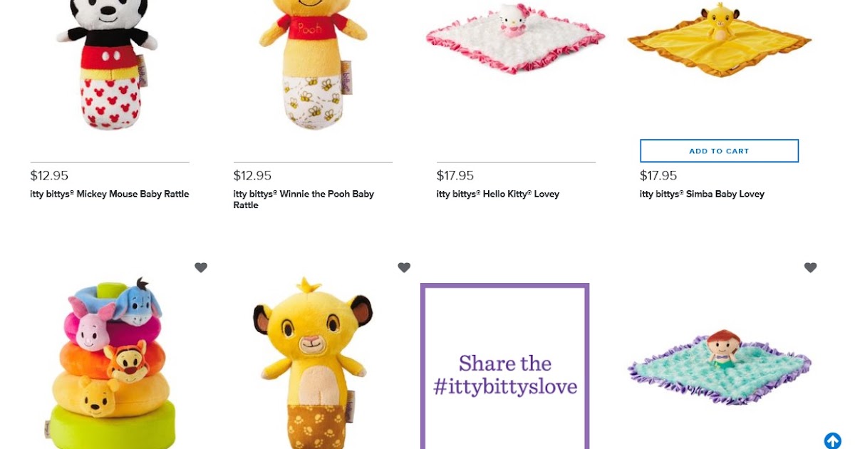 Itty Bittys Corner Itty Baby Online Store