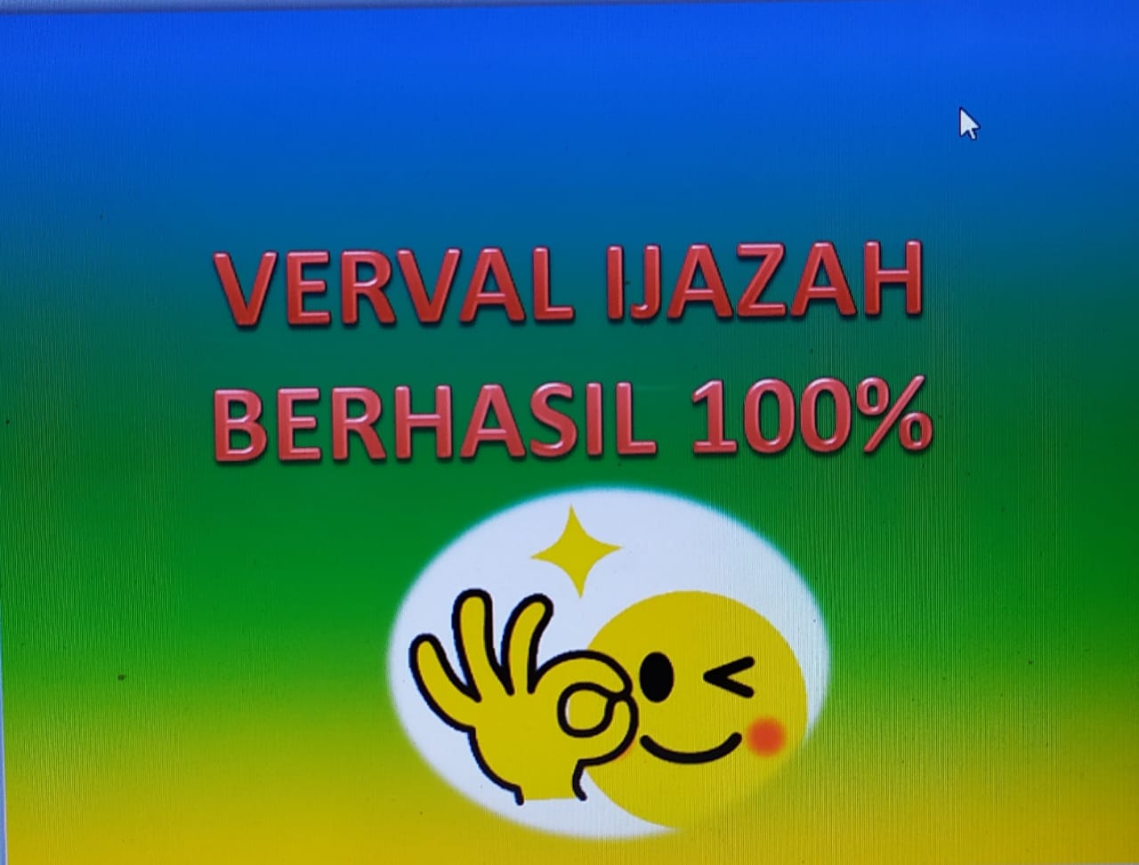 Cara Mengetahui Hasil Verval Ijazah Berhasil Atau Tidak Wahyudiansyah