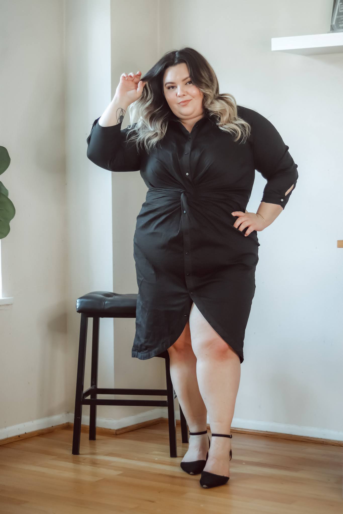 Chicago Plus Size Petite Fashion Blogger Natalie in the City shares her favorite work dresses