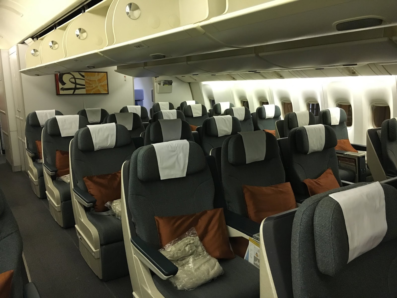 Cathay Pacific Business Class Boeing 777300 Regional Route (Hong Kong to Singapore) Travel is
