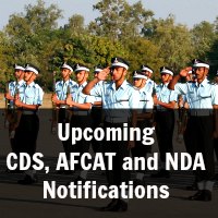 Upcoming CDS, AFCAT and NDA Notifications  Upcoming CDS, AFCAT and NDA Notifications