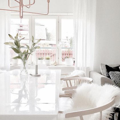 A Nordic home with girlish touches