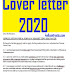 Cover letter template 2020