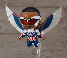 Nendoroid The Falcon and The Winter Soldier Captain America, Sam Wilson (#1618-DX) Figure