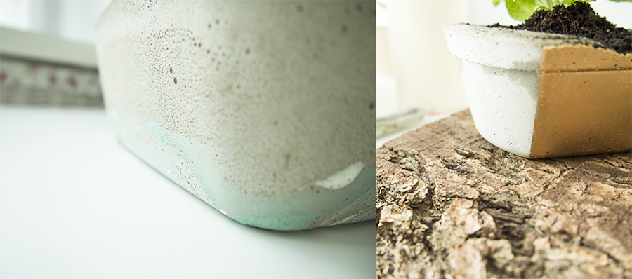 Diy, cómo hacer macetas de cemento