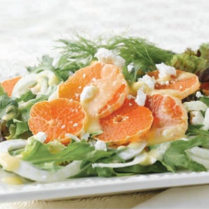 Cuties Salad with Fennel, Feta and Honey Citrus Dressing Creative DIY