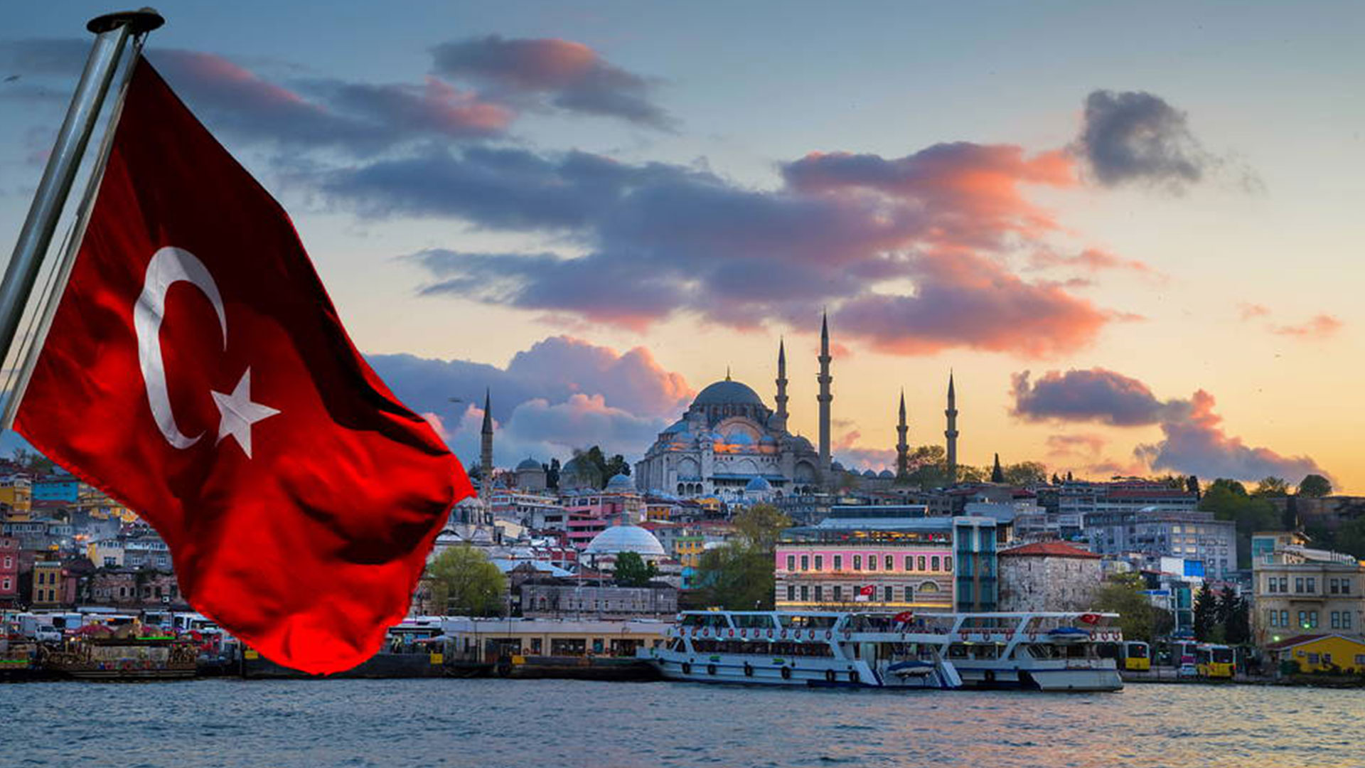 istanbul manzarali turk bayragi resimleri 2