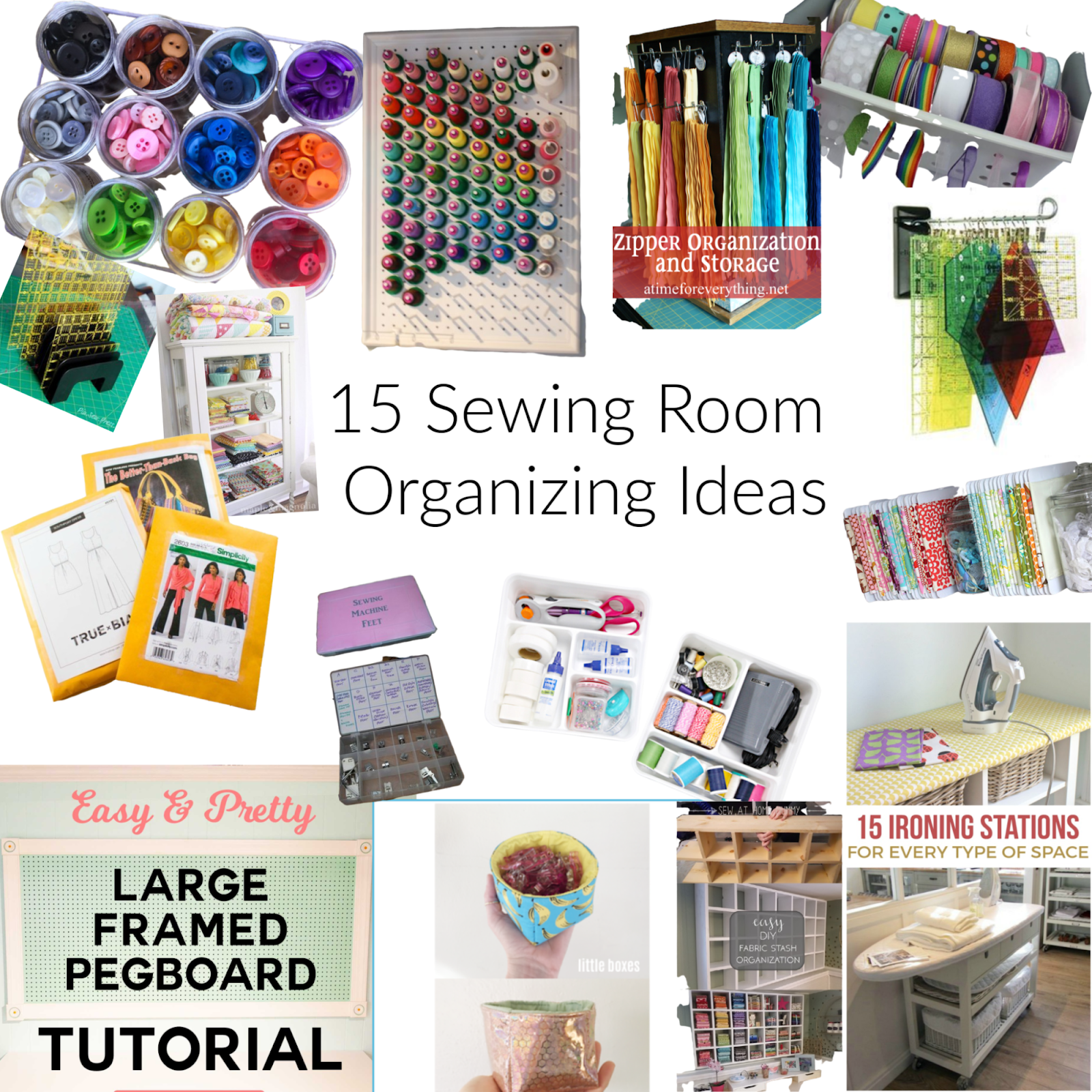 Sewing Room Organization: 5 Quilt Ruler Storage Ideas 