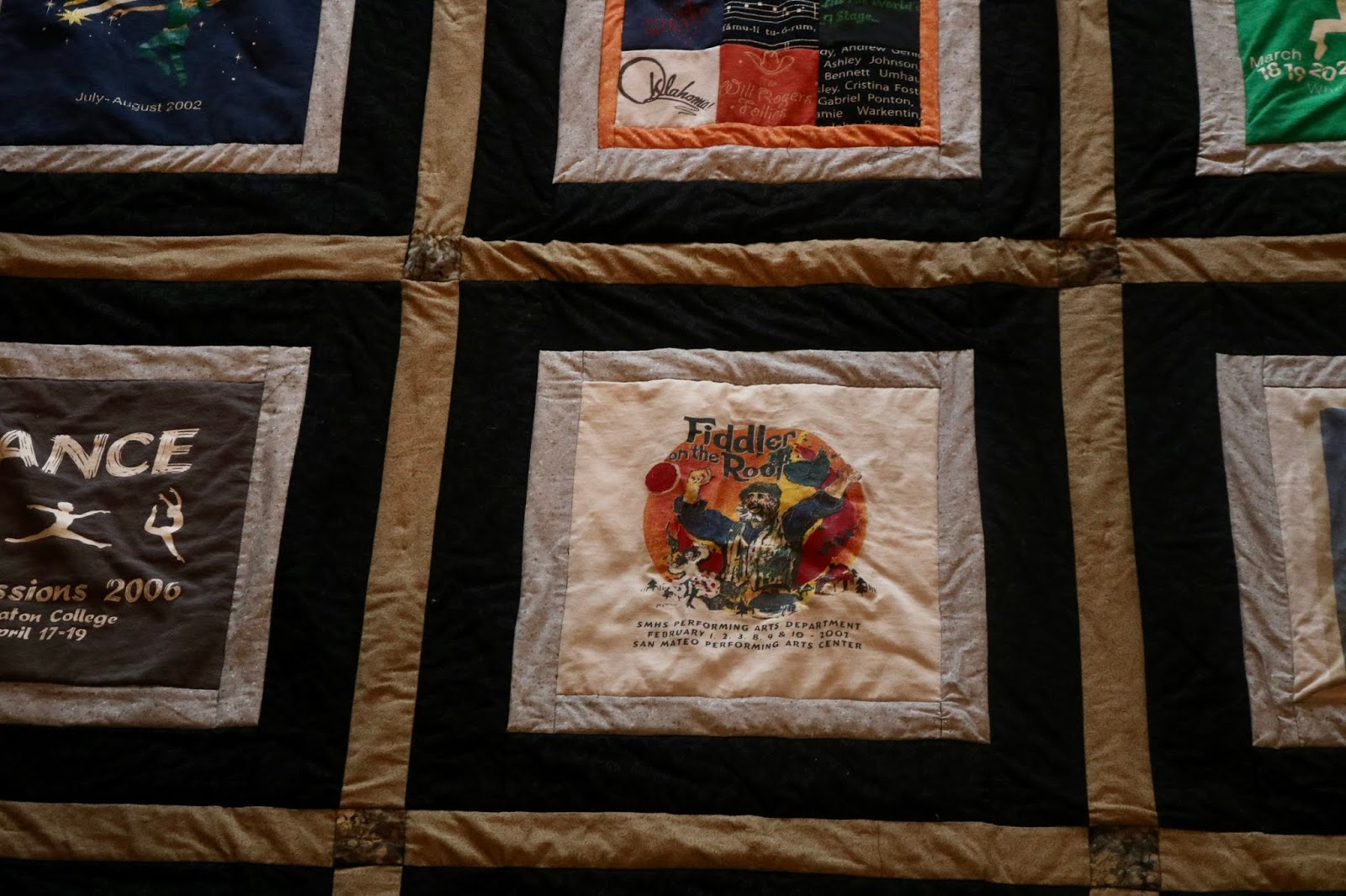 Amy's Creative Pursuits: How To Save Memories With A T-Shirt Quilt